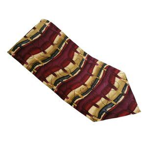 J Garcia Butterfly Study II Silk Tie Abstract Striped Mens Necktie Business